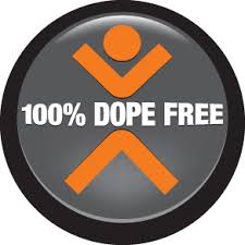 Strijd tegen doping logo