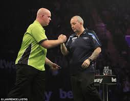 Come back Barney van gerwen Phil taylor