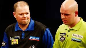 Halve finale van Gerwen van Barneveld