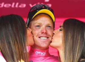 Wielrennen Giro 2016 04 Kruijswijk in het roze 01