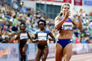 Atletiek Schippers na FBK games verliest op 200 meter van Bowie snel in oslo plaatje 01