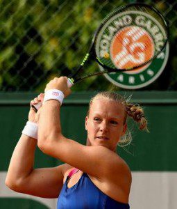 Tennis Kiki Bertens Parijs 2016 tot kwartfinale 02