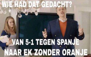 Voetbal Oranje 2016 oefenen geen EK vervolg 01 plaatje reclame