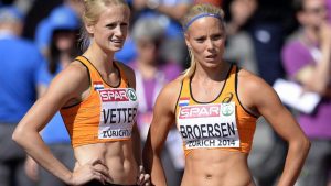 Atletiek EK 2016 Amsterdam 03 O Stadion Vetter Broersen samen plaatje